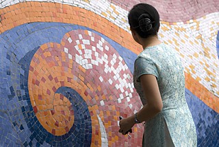 largest ceramic mosaic to be unveiled